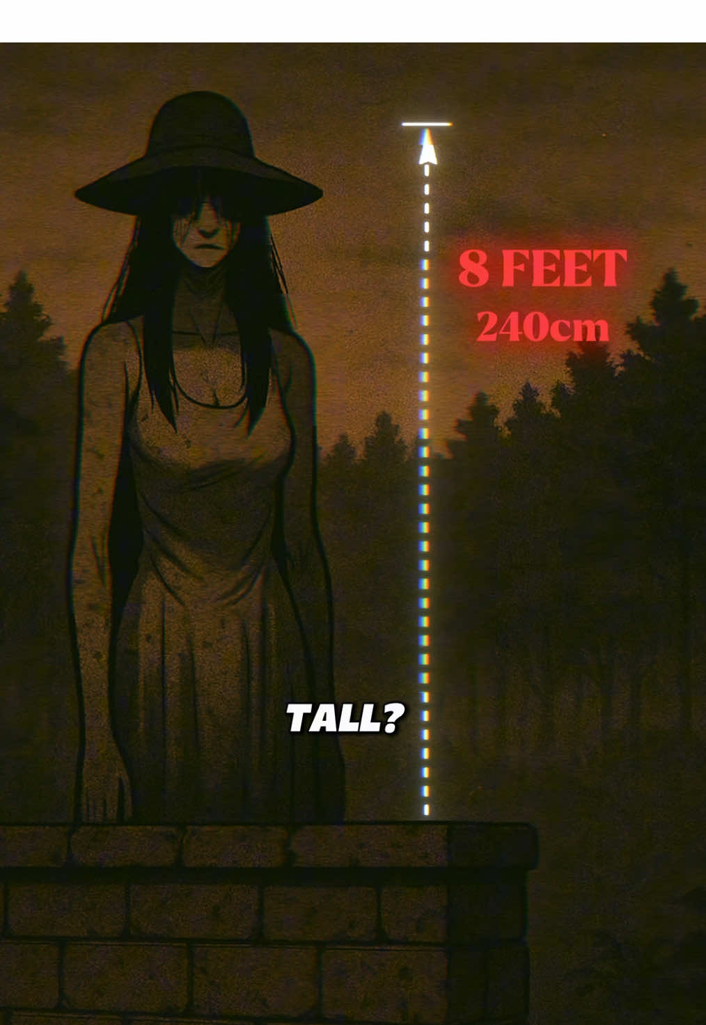 HACHISHAKISAMA - The 8 Feet Tall Woman #scarystories #urbanlegend #mystery #japan 