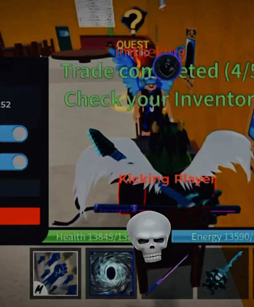 Script Đổi Trái Giúp Đổi Trái Xịn Bằng Trái Cùi, Có Kick Người Chơi 💀 #💀 #☠️ #bloxfruitsroblox #bloxfruits 