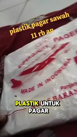 plastik pagar sawah plastik pagar tikus plastik balon plastik anti hama#plastikpagarsawah #plastikantihama #plastikpagartikus #plastikhamatikus 