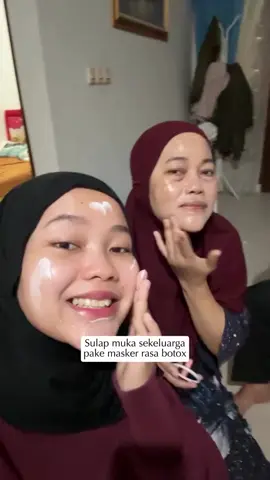 Maskeran sekeluarga ga nyangka hasilnyaaa 😭🥹 #glassskin #glowing #skincaretips #skincareroutine #fyp #skincarehacks #antiaging #challenge 