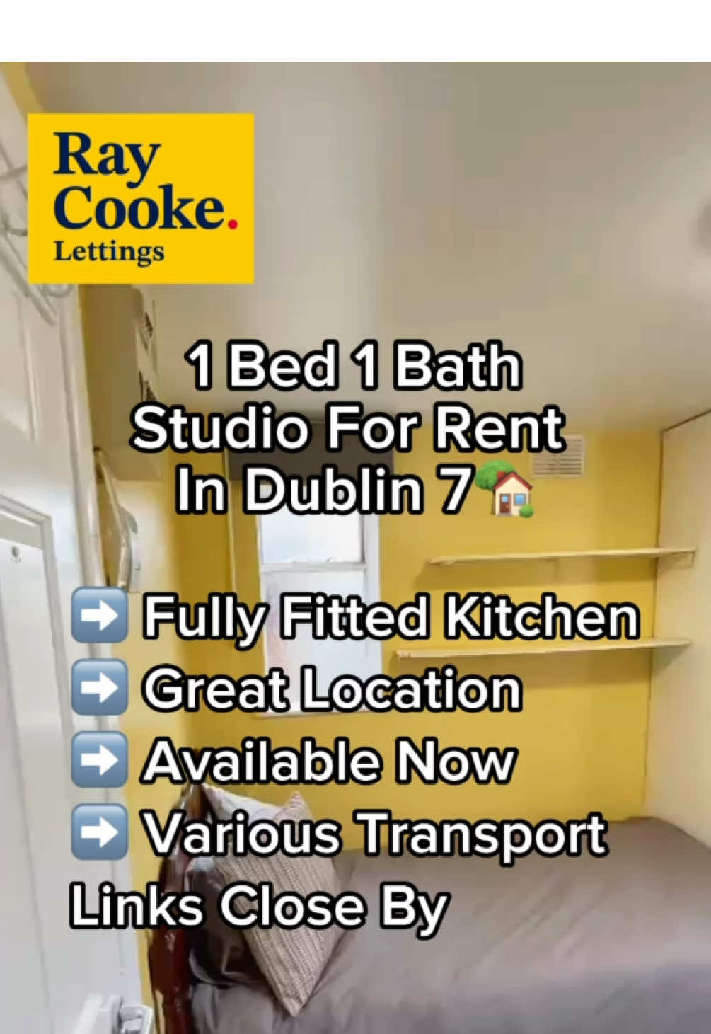 🏡NEW LETTING - North Circular Road, Phibsborough, Dublin 7 🛌1 Bedroom Studio 🍽️Fully fitted Kitchen 🚎Various transport links on your doorstep 📍Great location 🛍️Close to all local amenities 🗓️Available now! 💶Rent Is €995 Per Month For more information or to register your interest please visit our website 📲 www.raycooke.ie #raycookelettings #rentalproperty #dublinrent #newletting #lettingagent #dublinproperty 