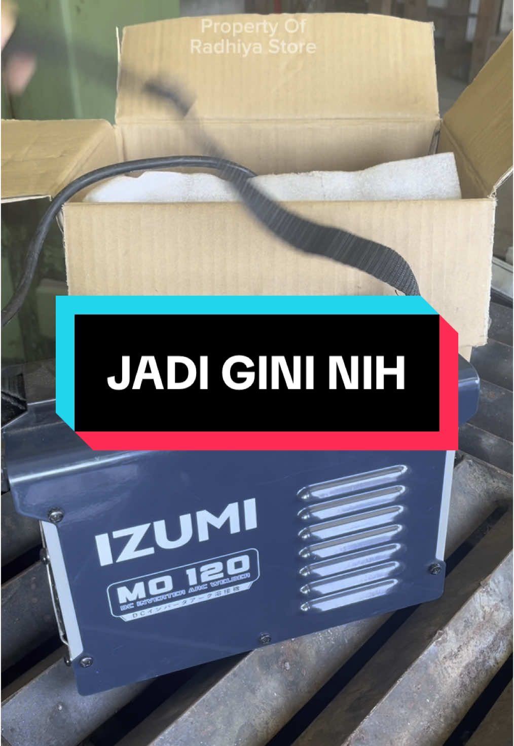 Mesin las listrik 450 watt Izumi Mo 120 #mesinlas #laslistrik #mesinlaslistrik #laslistrik450watt #izumi #izumimo120 #mesinlasmurah #teknik #alatteknik 