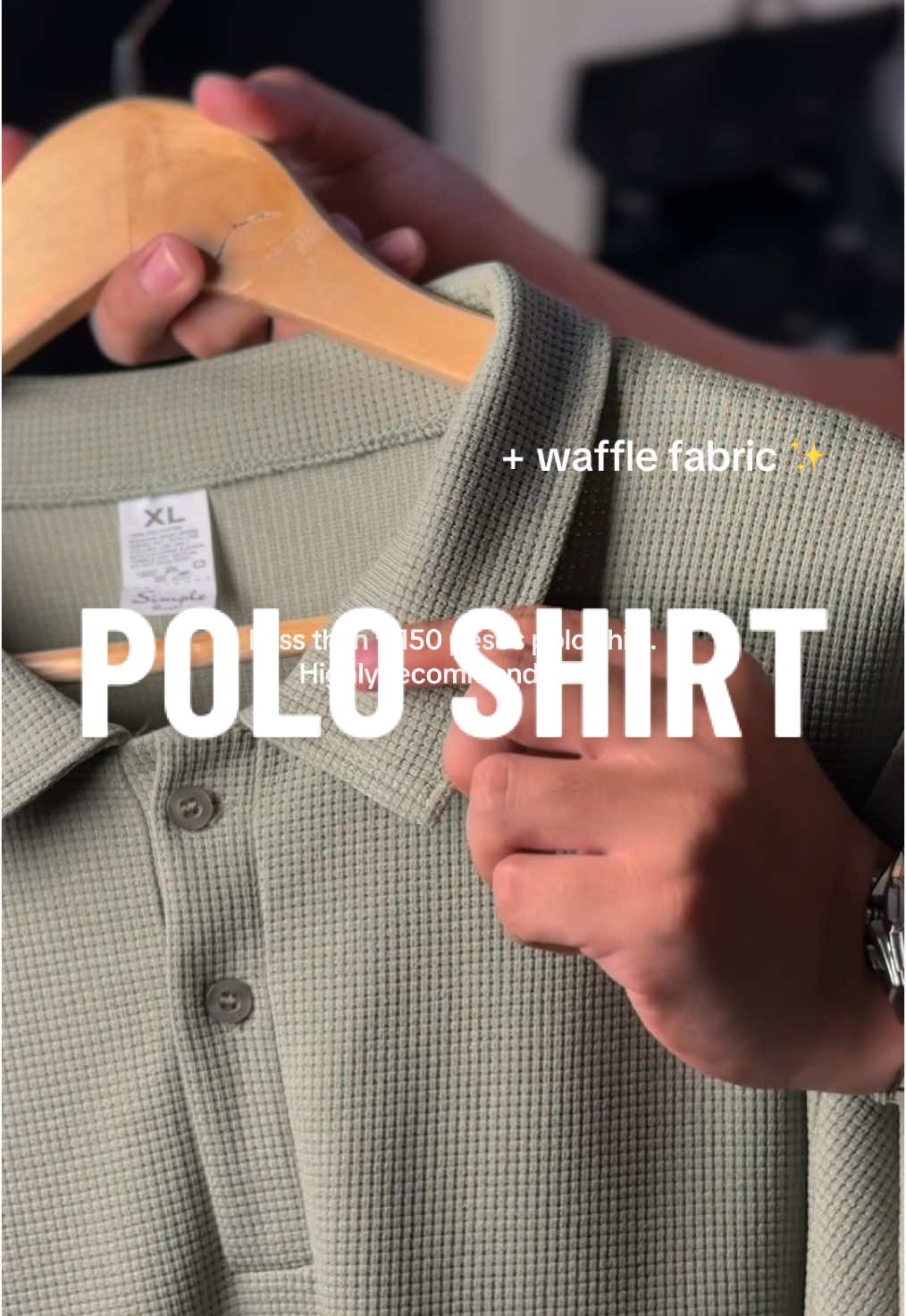 Naghahanap ka ng mura pero pang diinan yung quality na polo shirt? I gotchu bro! @Simple Polo #polo #poloshirt #menspoloshirt #poloshirtformen #simplepoloshirt 