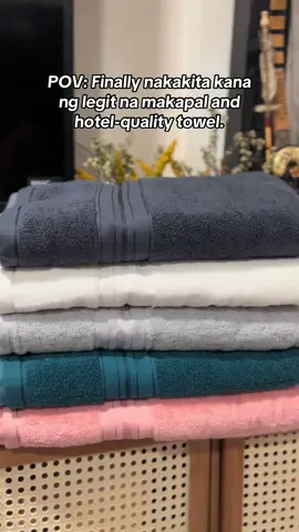 My travels, my towel, my colors. I got all these high quality towels @HealthyHomesPH these are their Sansa towels made of 100% cotton #highqualitytowel #hoteltowels #softtowel #towel #bathtowel #tiktokshopfuntasticpayday #premiumtowel 