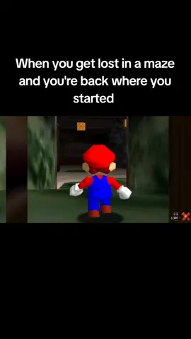 The worst feeling about venturing into a labyrinth! #fyp #foryoyrpage #nintendo #nintehdoswitch #nintendoswitch2 #supermario #supermario64 #mariokart8deluxe #supermarioodyssey #supermariowonder #mariopartysuperstars #mariopartyjamboree #supermariomemes #videogames #supermarioworld #luigismansion #supersmashbrosultimate #supermario3dworld #supermariogalaxy 