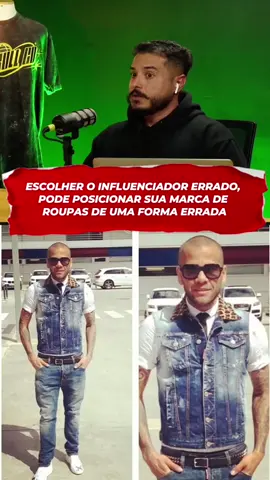 Escolher o influenciador errado pode posicionar sua marca de roupas de uma forma errada #marcaderoupas #marcanacional #branding #marketing #criarmarcaderoupas #donodemarca #minhamarcaderoupas #criacaodemarca #comocriarumamarca #ecommerce #posicionamentodemarca 