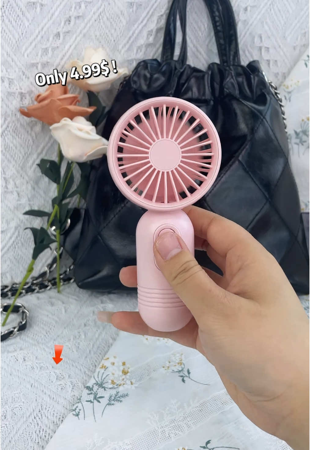 Can’t live without this pocket-sized fan! Super powerful and ultra-portable#mini #fan #portablefan #Summer #spotlightfinds