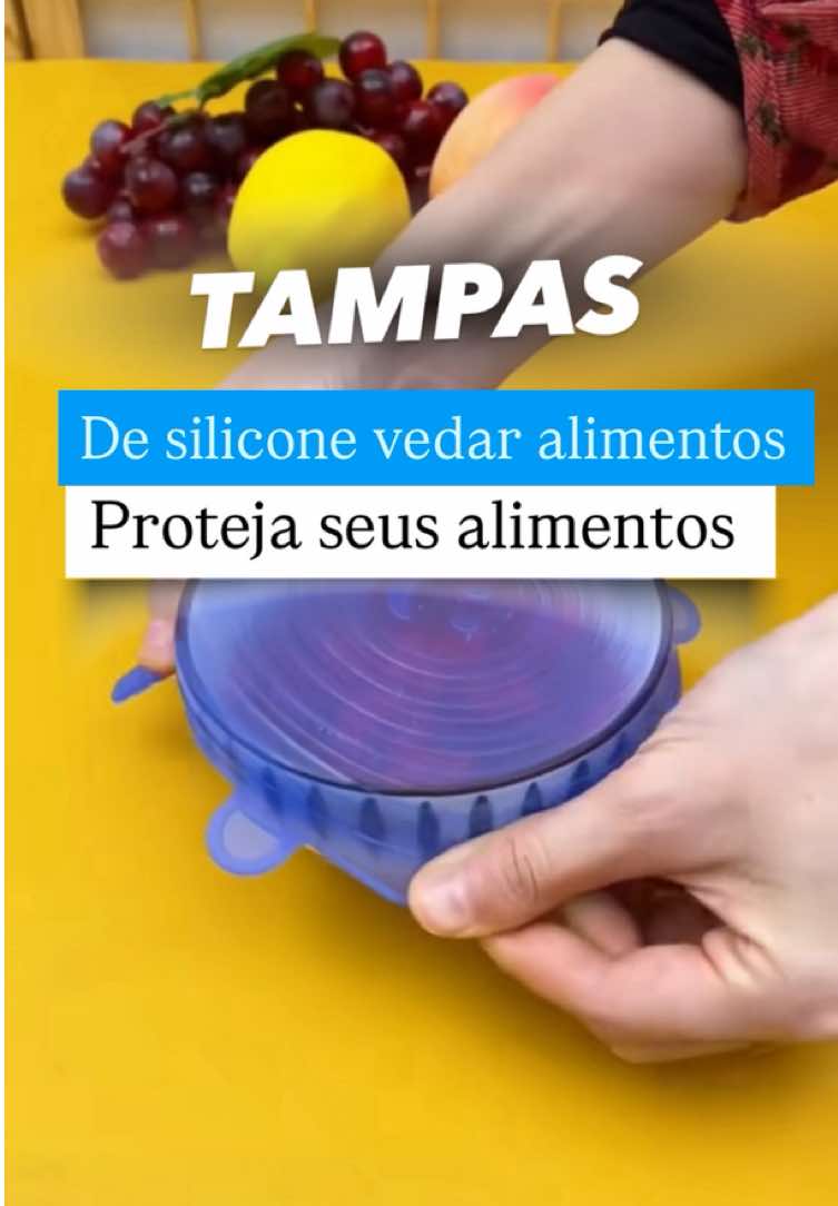 Tampas de silicone 