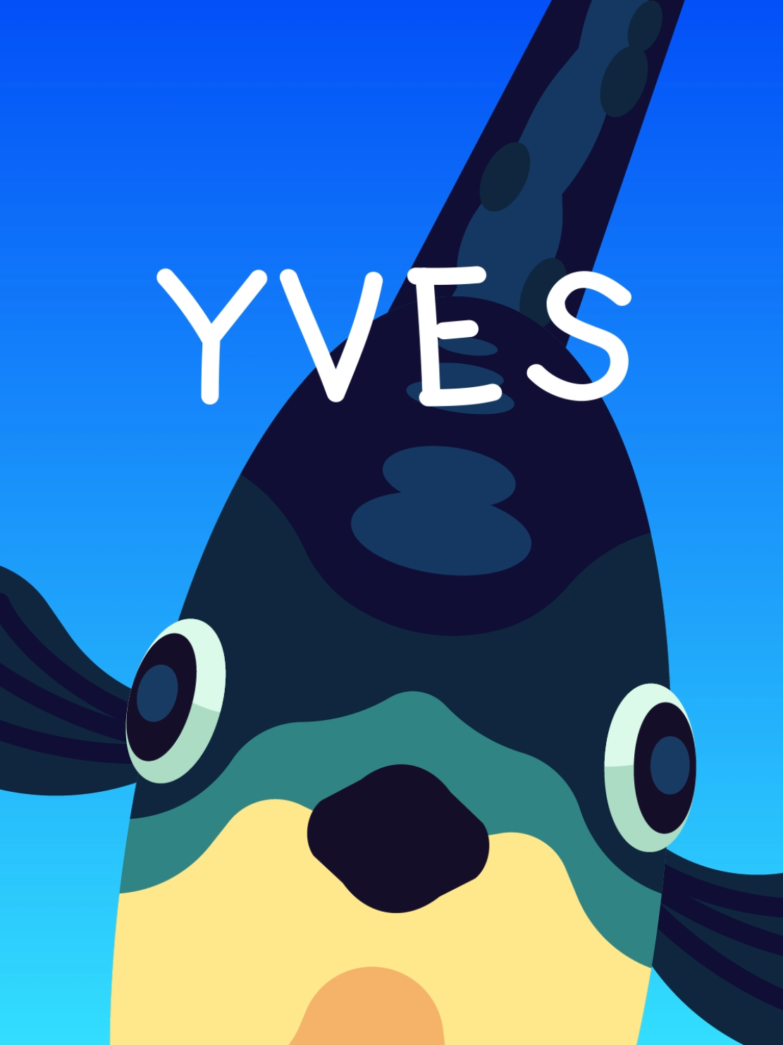 Everyone, meet Yves. Yves, this is everyone. 🥰 #molamola #molamolafish #steve #lepoissonsteve #sunfish 