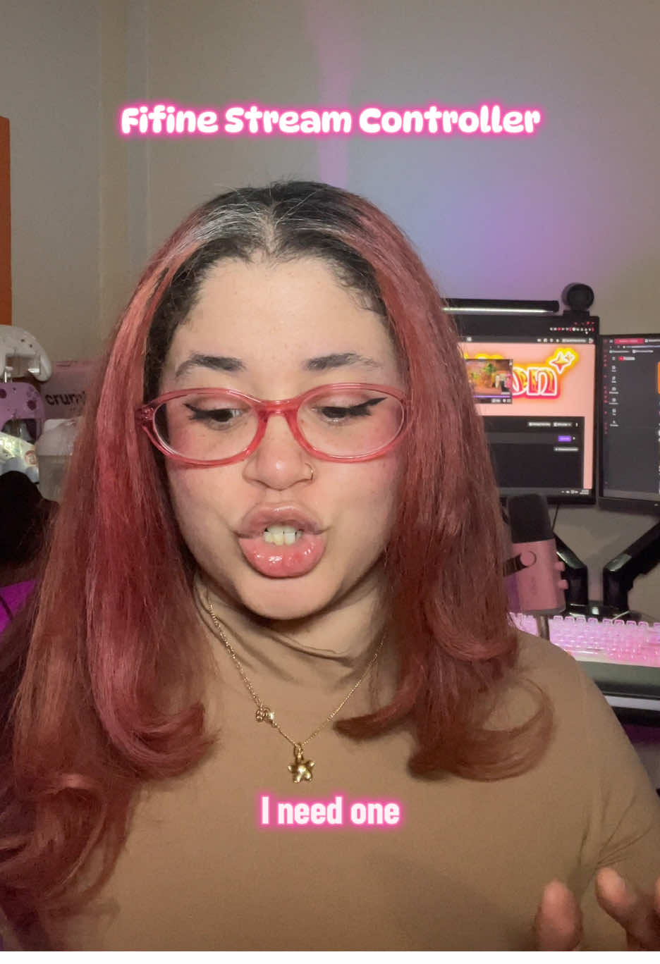 What did you put on your stream controller? Genuinely looking for some ideas 💕  #fifine 