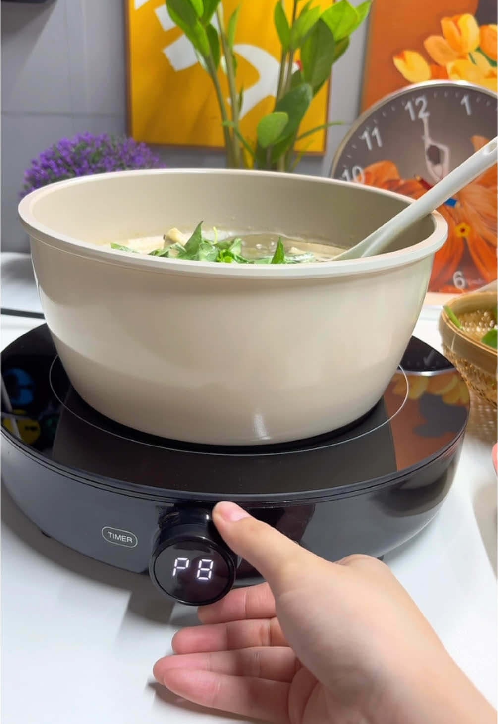 Bếp điện #lebenlang #xuhuong 