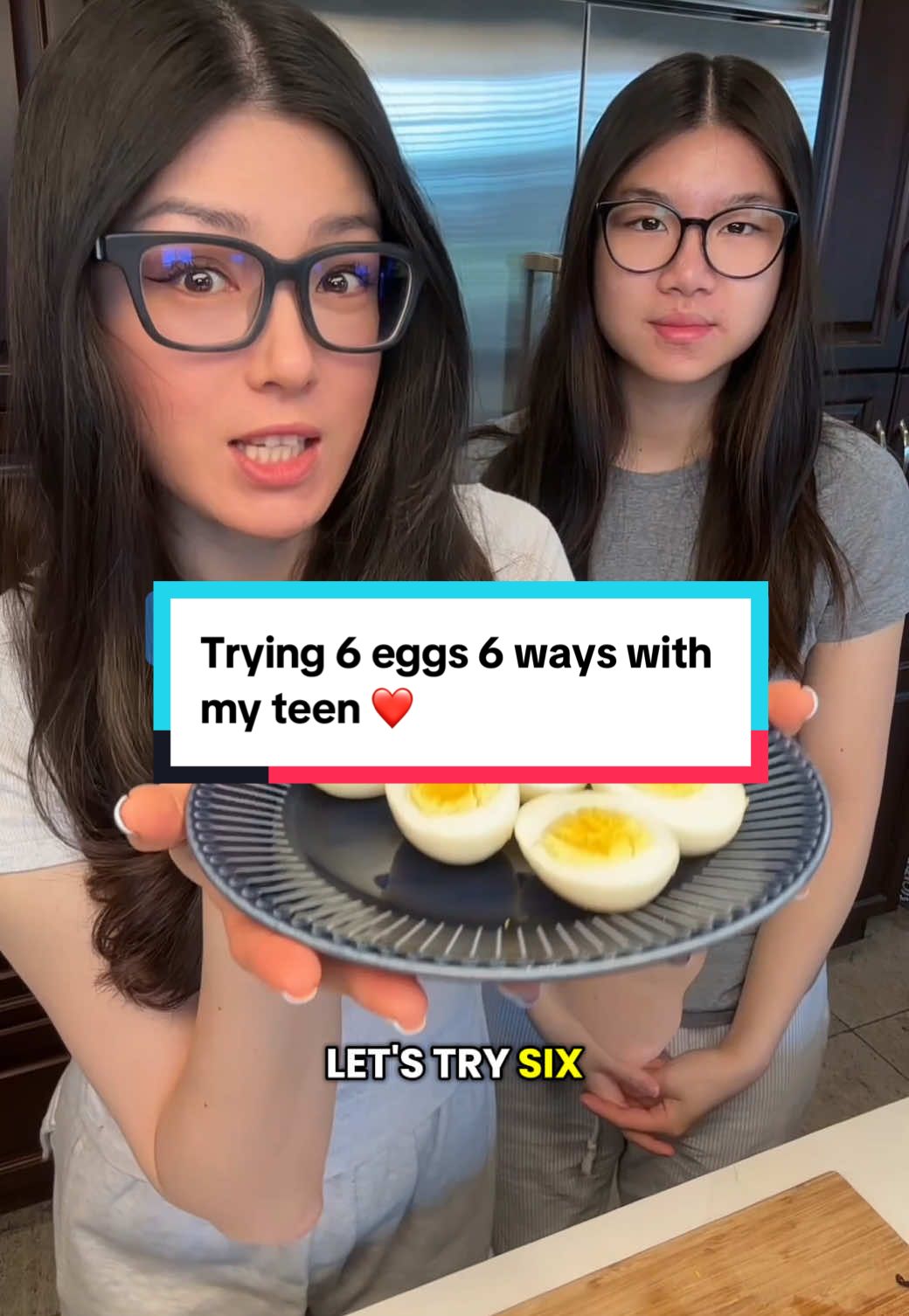Can’t wait to try it! Which flavor will you want to try? Or any recommendations we should try next time? 😊❤️#momoftiktok #lifewithkids #teenager #motherdaughter #eggs #howtotiktok #trends #cookwithme #funtime #Recipe #challenge 