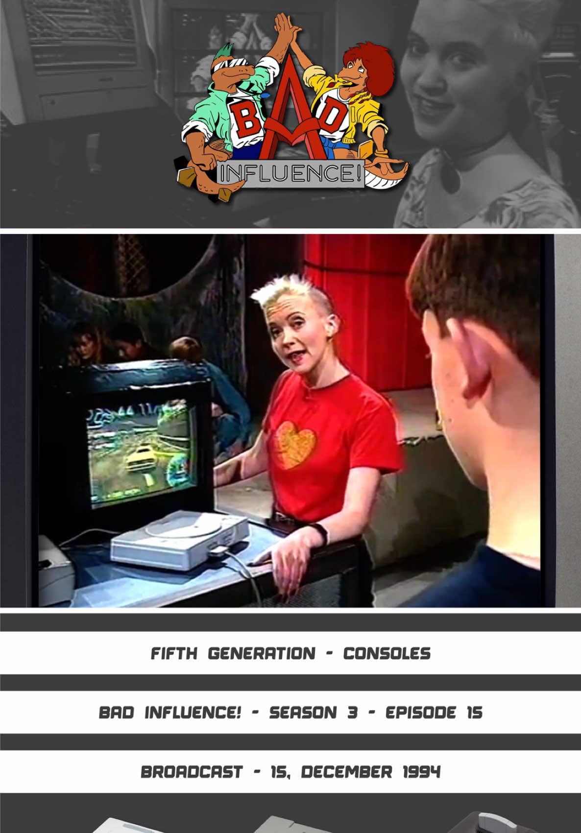 Bad Influence! UK TV (1994) #nostalgia #90skids #videogames #playstation #sega #nintendo #uktiktok #fyp #neogeo #gamers