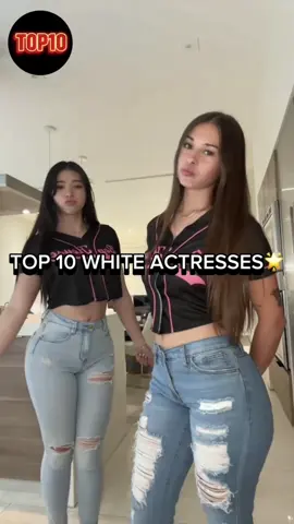 TOP 10 WHITE ACTRESSES🌟