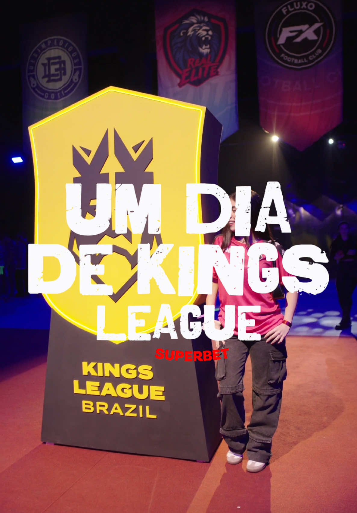 foi incrívellllllll!  obrigada SuperBet, adorei viver essa experiência na Kings League com vocês! 💜  mal posso esperar pelo próximo jogooooo! #GoFluxo  #KingsLeagueBrasil #SejaSuper Aposte com responsabilidade. Proibido para menores de 18 anos