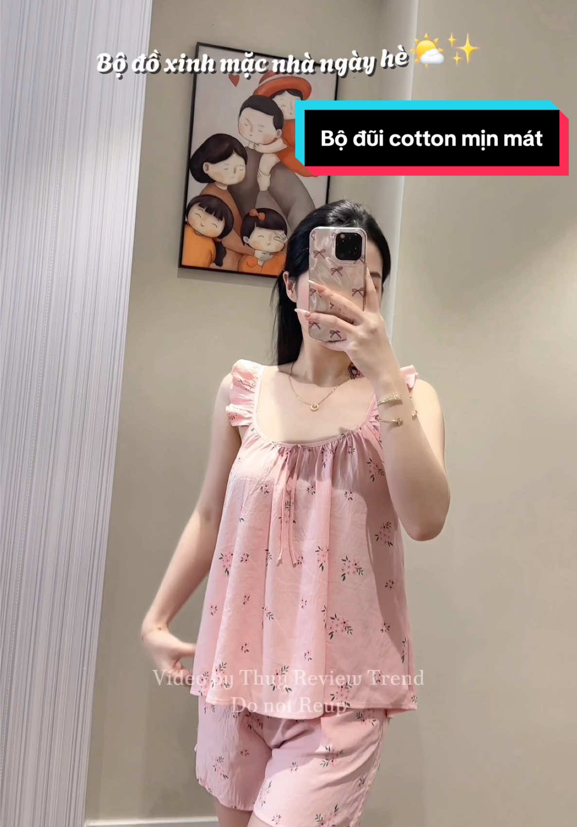 Bộ này hong đẹp thì chịu gì em cũng chịu |#reviewthoitrang #bomacnha #mellihomewear #thuyreviewtrend 