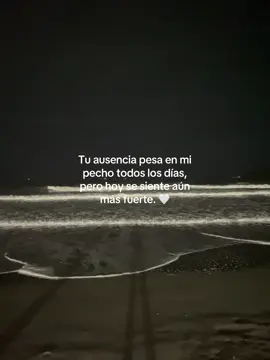 Hay momentos en los que cierro los ojos y trato de recordarte con alegría, con gratitud por todo lo vivido, pero también hay días como este, en los que el dolor se impone y me doy cuenta de lo mucho que me duele no tenerte aquí. Me haces una falta inmensa, y aunque intento ser fuerte, hay días en los que solo quisiera tenerte de vuelta por un instante. 💔#testraño 