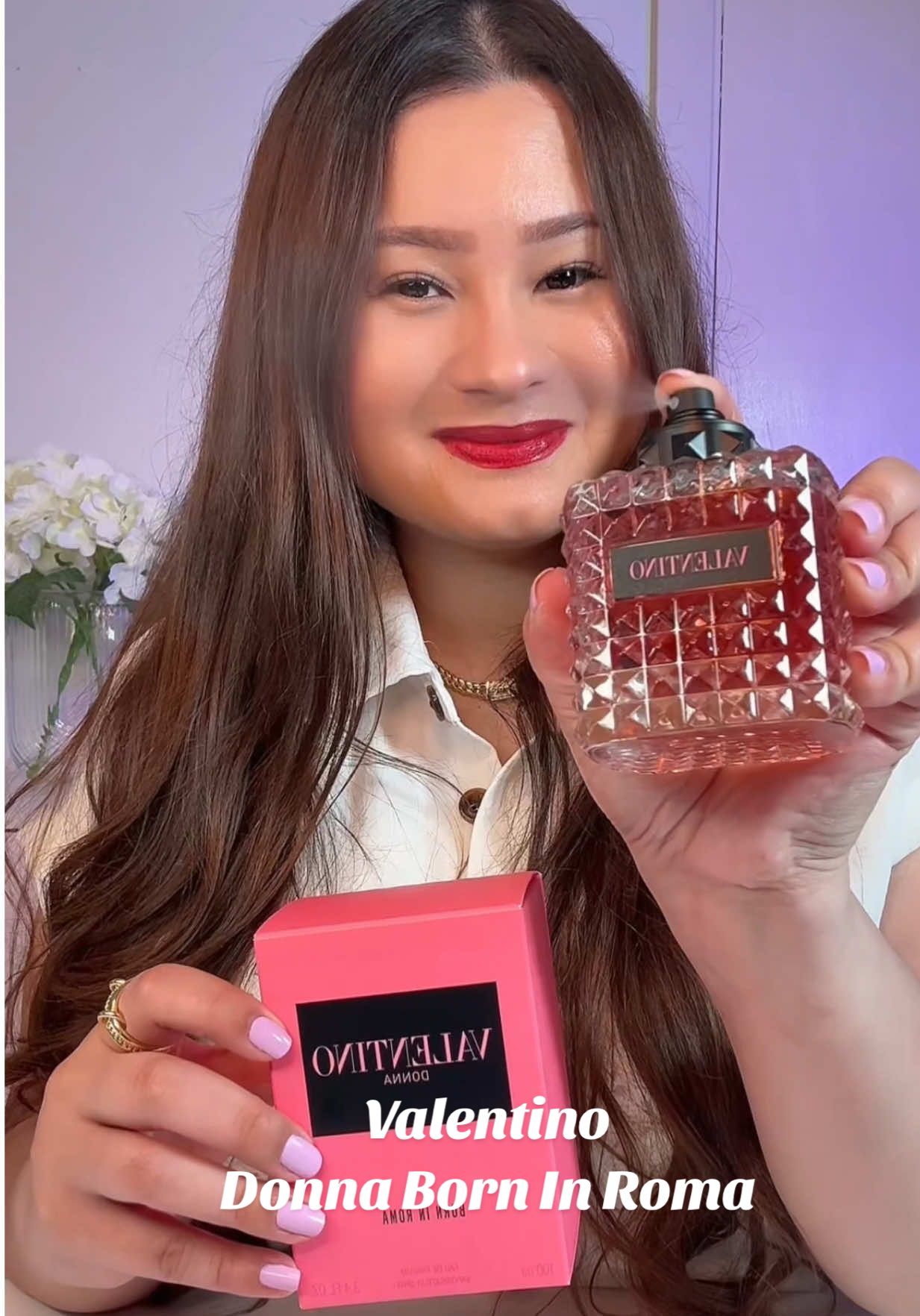 Mi nuevo perfume favorito Valentino Donna Born In Roma✨ #borninroma #valentino #valentinoborninroma #perfume #perfumetiktok #perfumetok 