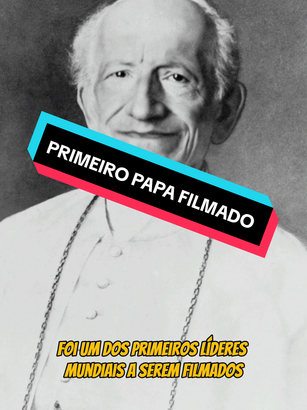 O primeiro papa capturado em vídeo. Papa Leão XIII. Oração a São Miguel Arcanjo. 