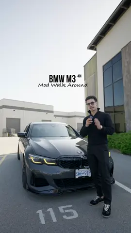 A lot of you guys have been requesting a Mod walk around of my BMW M3*.    40i, so here she is! #Bmw #m340i @bmw