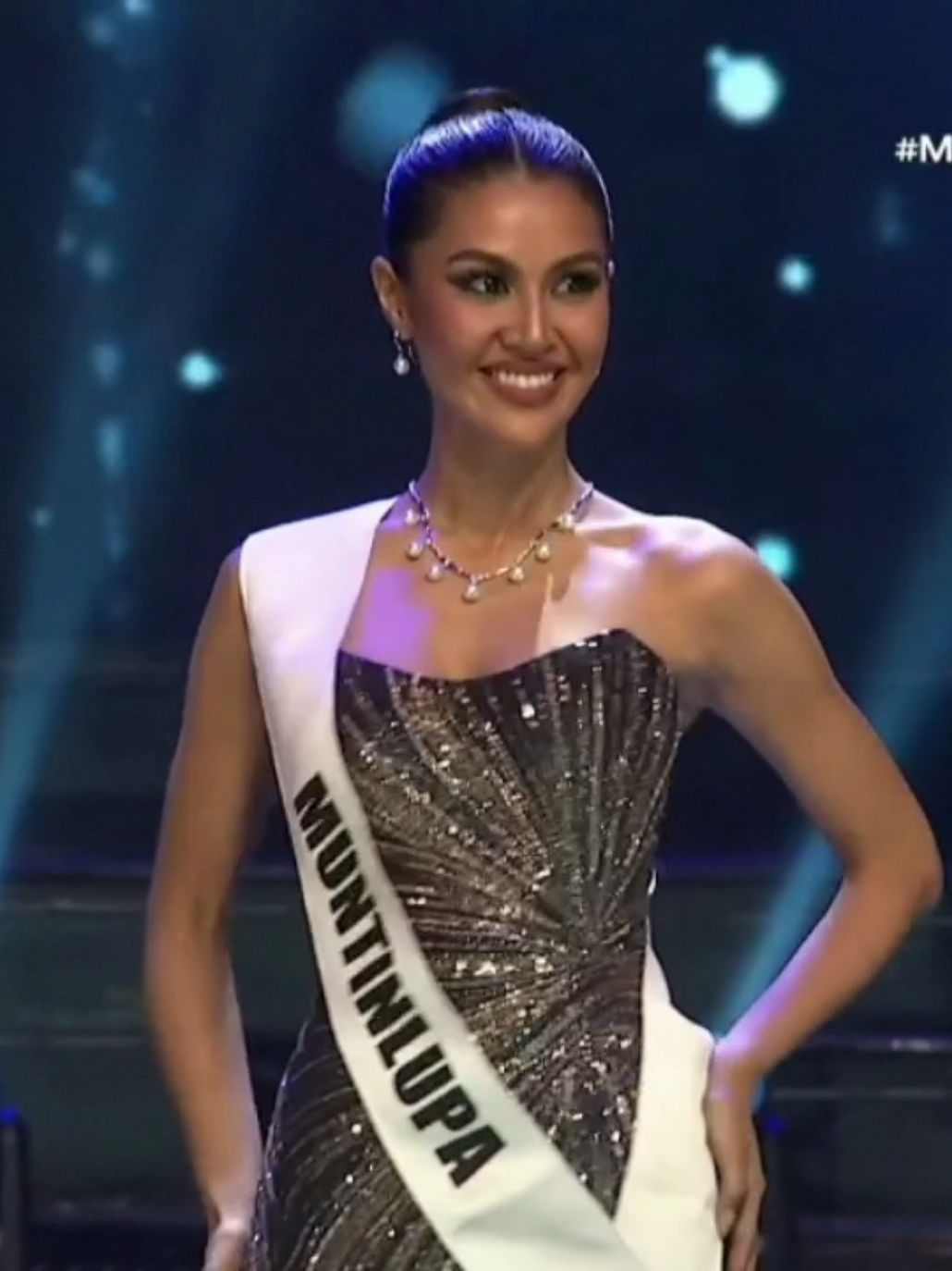 Wynwyn Marquez preliminary evening gown #wynwynmarquez #missuniversephilippines #muphmuntinlupa#shinephillipines #wyntheuniverse 