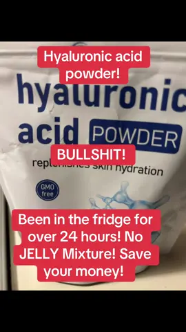 #hyaluronicacidpowder #scam #bullshit #saveyourmoney #sharewithafriend #scammers #wasteofmoney #itiswhatitis #honestreview #skinproblems #dontbuy 