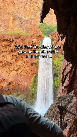 Couldn’t believe my eyes tbh 🥹 #mooneyfalls #havasupai 