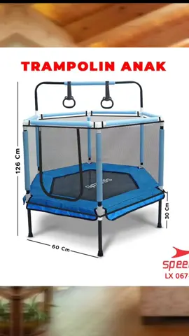 SPEEDS Mainan Anak Trampoline Memantul Lentur Playgorund Fun 067-10