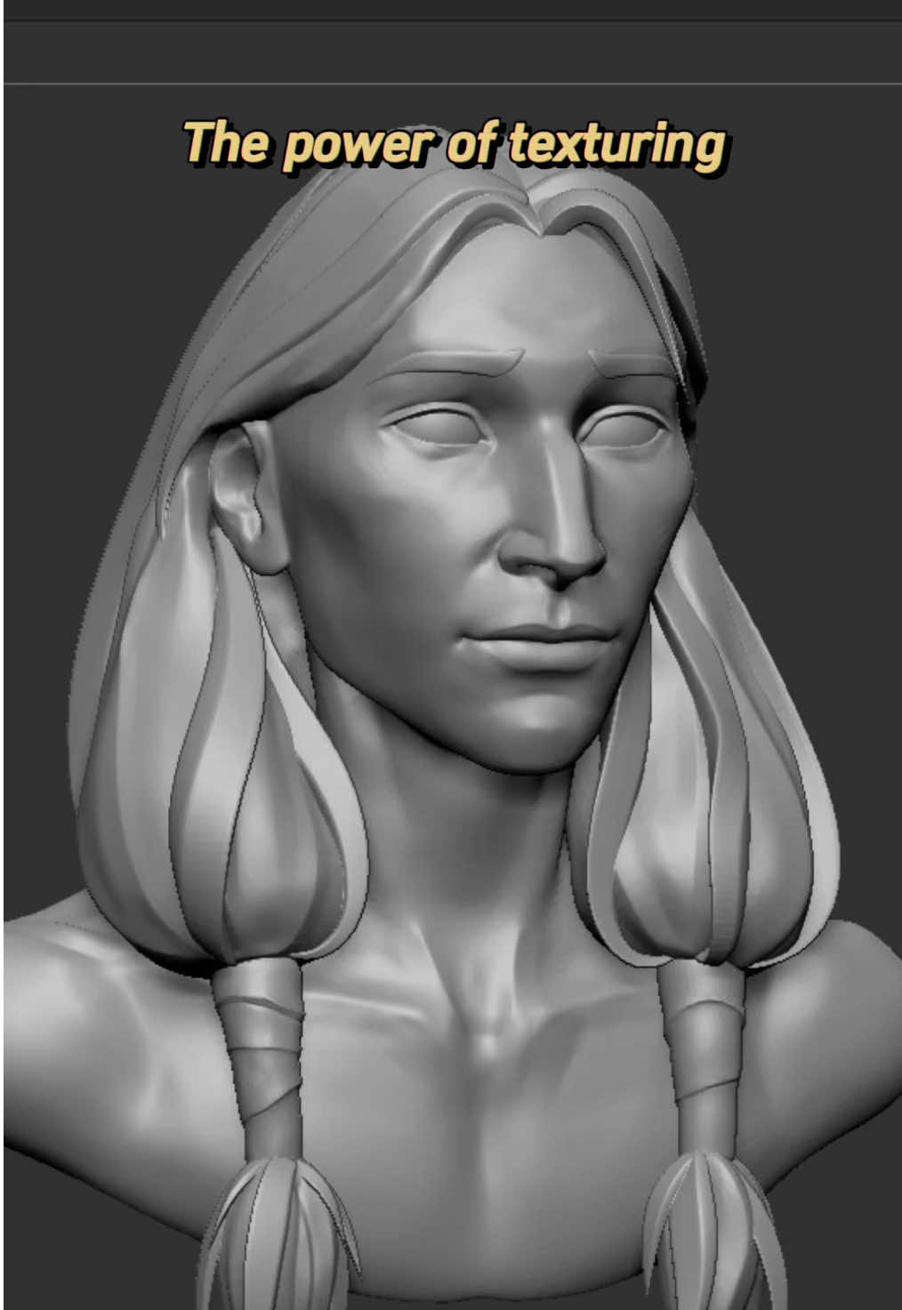 #3dart #charactersculpt #wip #3dartist #digitalsculpting #stylizedcharacter #zbrush #gameart #cgart #3dcharacterart #3dmodeling 
