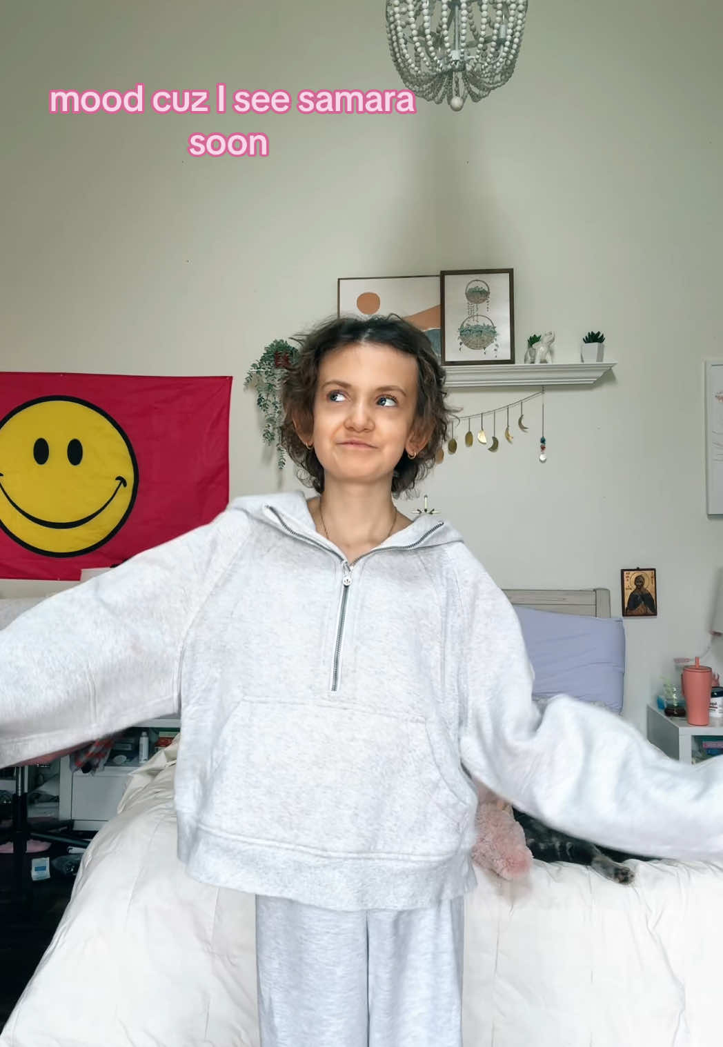 GO TELL HER HAPPY BIRTHDAY RN @Secret 🫵🫵 pants are from @Babble & Goose !!  #fyp #viral #trending #bekind #viralvideo #blowup #trendingvideo #duo #friends #OOTD #funny 