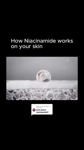 Replying to @Strobereign🪿 Niacinamide, also known as Vitamin B3, is a powerhouse ingredient that offers multiple benefits for your skin. It helps to strengthen the skin barrier, improve moisture retention, and reduce the appearance of fine lines and wrinkles. Niacinamide also has anti-inflammatory properties, making it effective for calming redness and irritation, while regulating sebum production to reduce breakouts. Additionally, it brightens skin tone and reduces hyperpigmentation by inhibiting the transfer of melanin to skin cells. With consistent use, niacinamide enhances overall skin health and radiance. #skincare #niacinamide #vitaminb3 #skincareingredients #beautyroutine #glowingskin #skincarecommunity #dermatology #healthyglow #fyp #skincareroutine