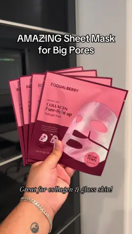 I’ve been loving this NEW Eqqualberry Collagen Pore Hydrogel Mask!! It feels so nice on and really helps with my pores. Highly recommend this sheer mask! #eqqualberry #eqqualberrycollagenmask #sheetmask #collagenmask #skincare #koreanskincare #koreanskincareproducts #kbeautyskincare #TikTokShopRestock #TikTokShopMothersDay #TikTokShopCreatorPicks 