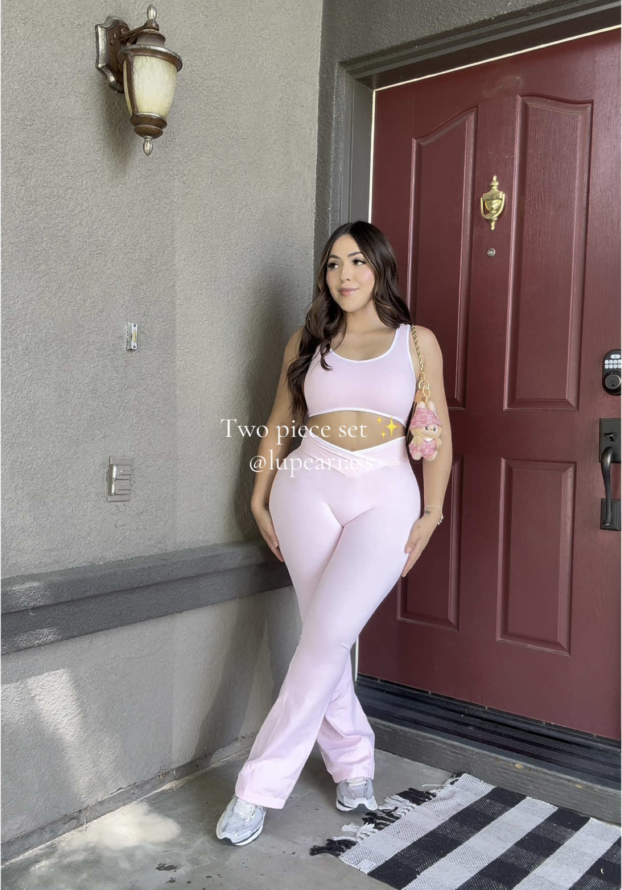 OOTD 💗✨ #set #twopieceset #yogaset #ootdinspo #ootdfashion #restock #tiktokshoprestock #tiktokshopcreatorpicks #tiktokshopnewarrivals #fyp #fy #foryoupage #foryourpageofficiall #parati 