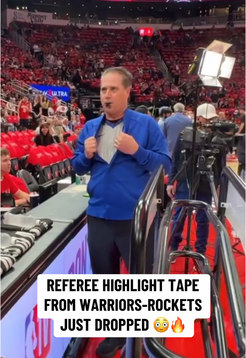 Refs David Guthrie & Sean Corbin were LOCKED IN 😤💪  (Via @NBA Referees)  #NBA #nbabasketball #basketball 