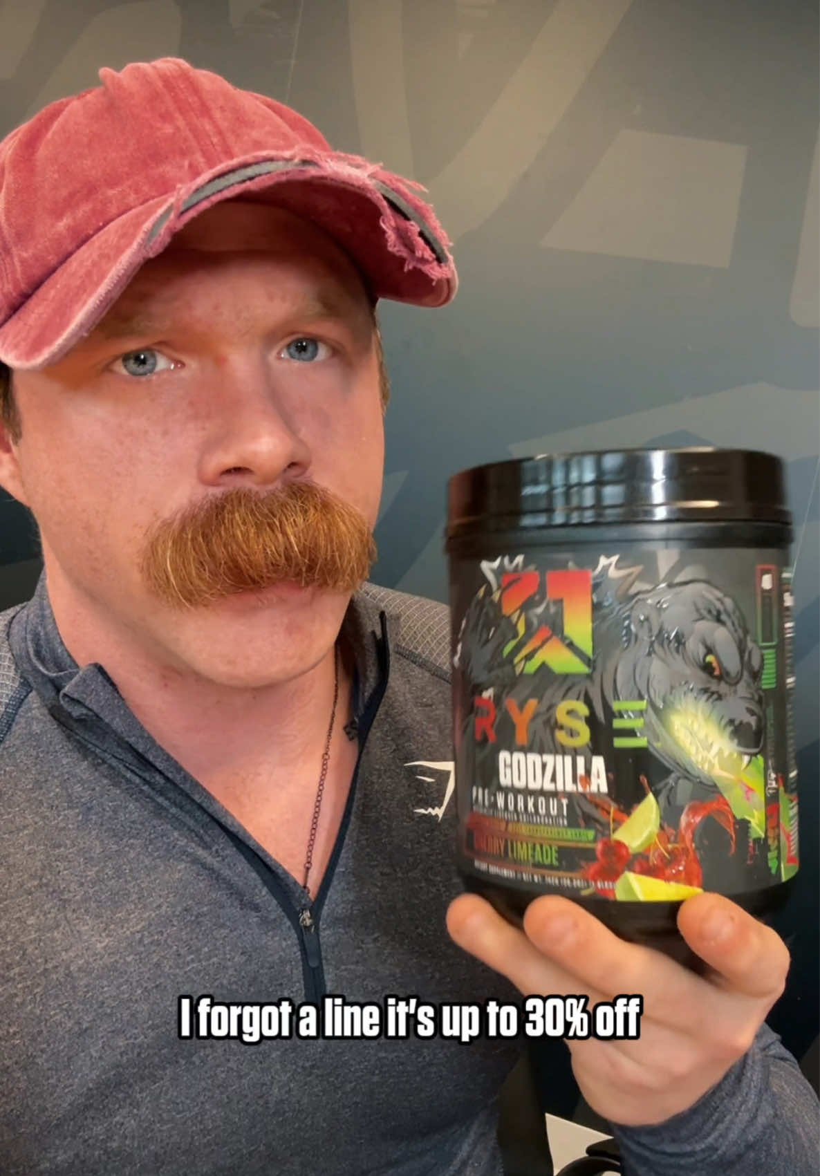 You heard him! Up to 30% off our most stacked pre workout. 🫵 