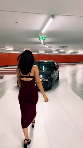 Bimmer 🖤 #cargirlsoftikok #cargirlstiktok #cars #bmw #bimmer #bmwe36 #blackcar 