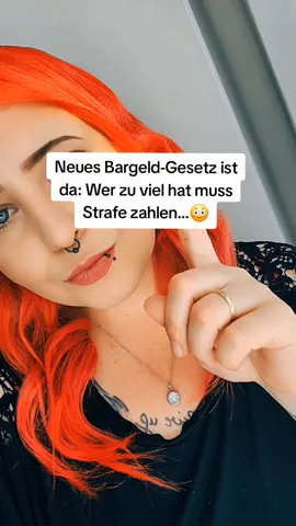 Neues Bargeld-Gesetz ist da: Wer zu viel hat muss Strafe zahlen...😳 #bargeld #gesetz #wissenswert #interessant #fyp 