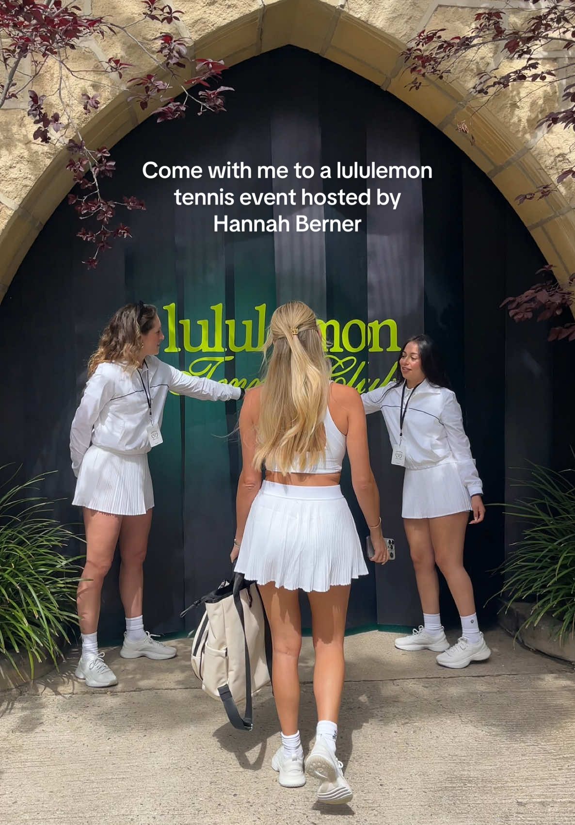 Sunday funday @lululemon clinic taught by Hannah Berner ! #tennis #event #Summer #lululemon #OOTD #outfitinspo 