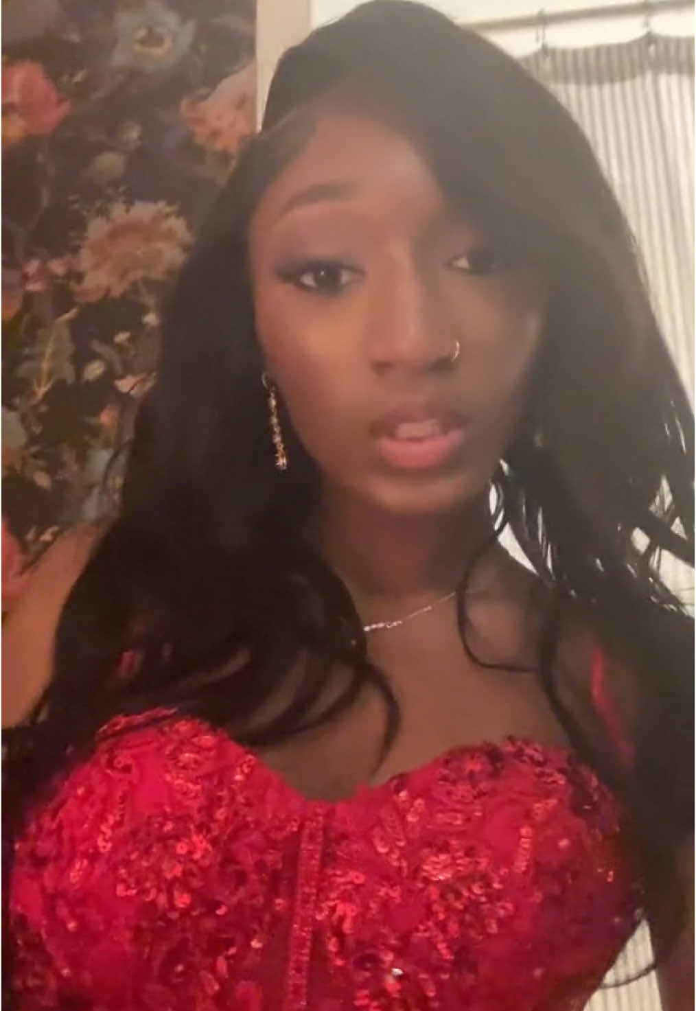 prom 2k25 !!! #prom #foryou #foryoupage #fyp #reddress 