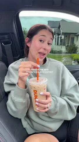 Why was Reese so good at this 😂🤝 And of course you know I got my dunkalatte from @Dunkin' 🫡 #motherhood #MomsofTikTok #marriage #momanddad #boyparents #toddlermom #dadsoftiktok #parenthood 