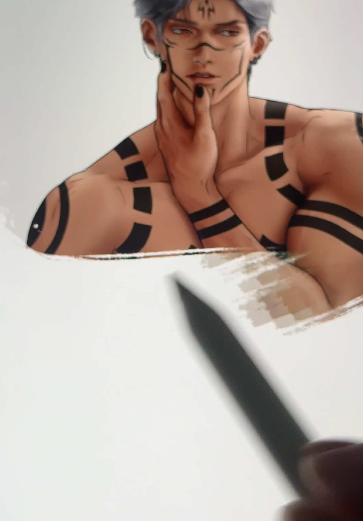 Sukuna Sylus?😈  #sylus #sylusloveanddeepspace #lads #loveanddeepspace #jjk #jujutsukaisen #sukuna #fanart 