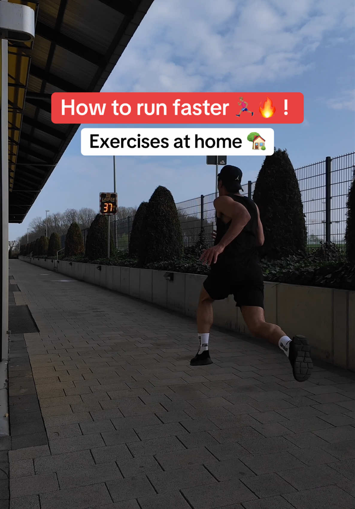 Exercises to run faster 🏃🏽‍♂️🔥 #runfaster #getfaster #fastrunning #7DaySpeedChallenge 