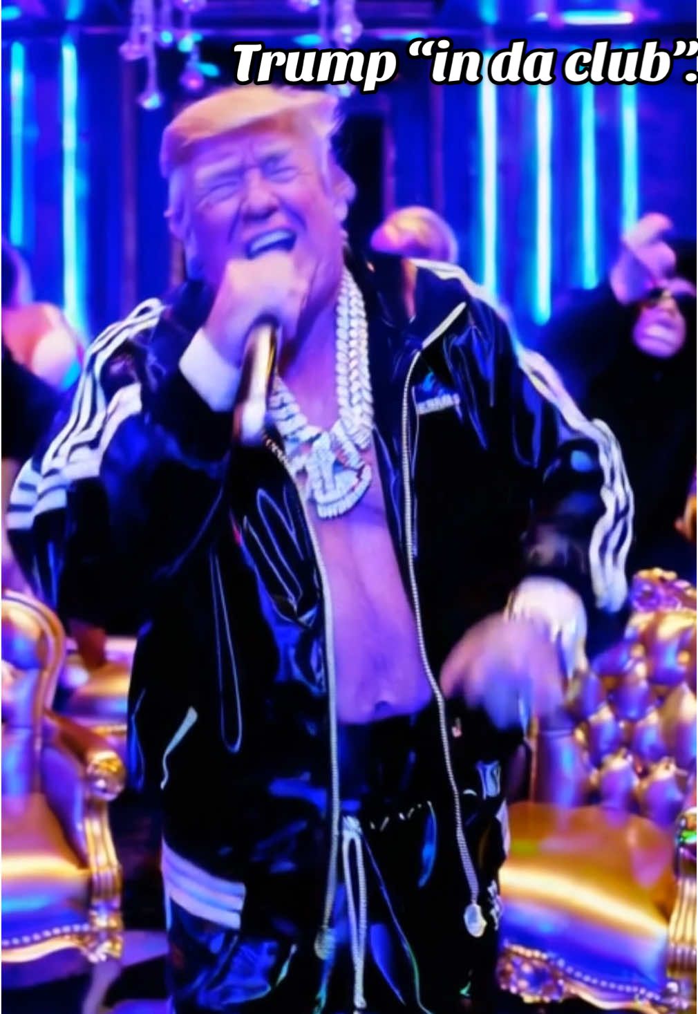 Trump “in da club”. #trump #rap #hiphop #lol #rofl #lmao 