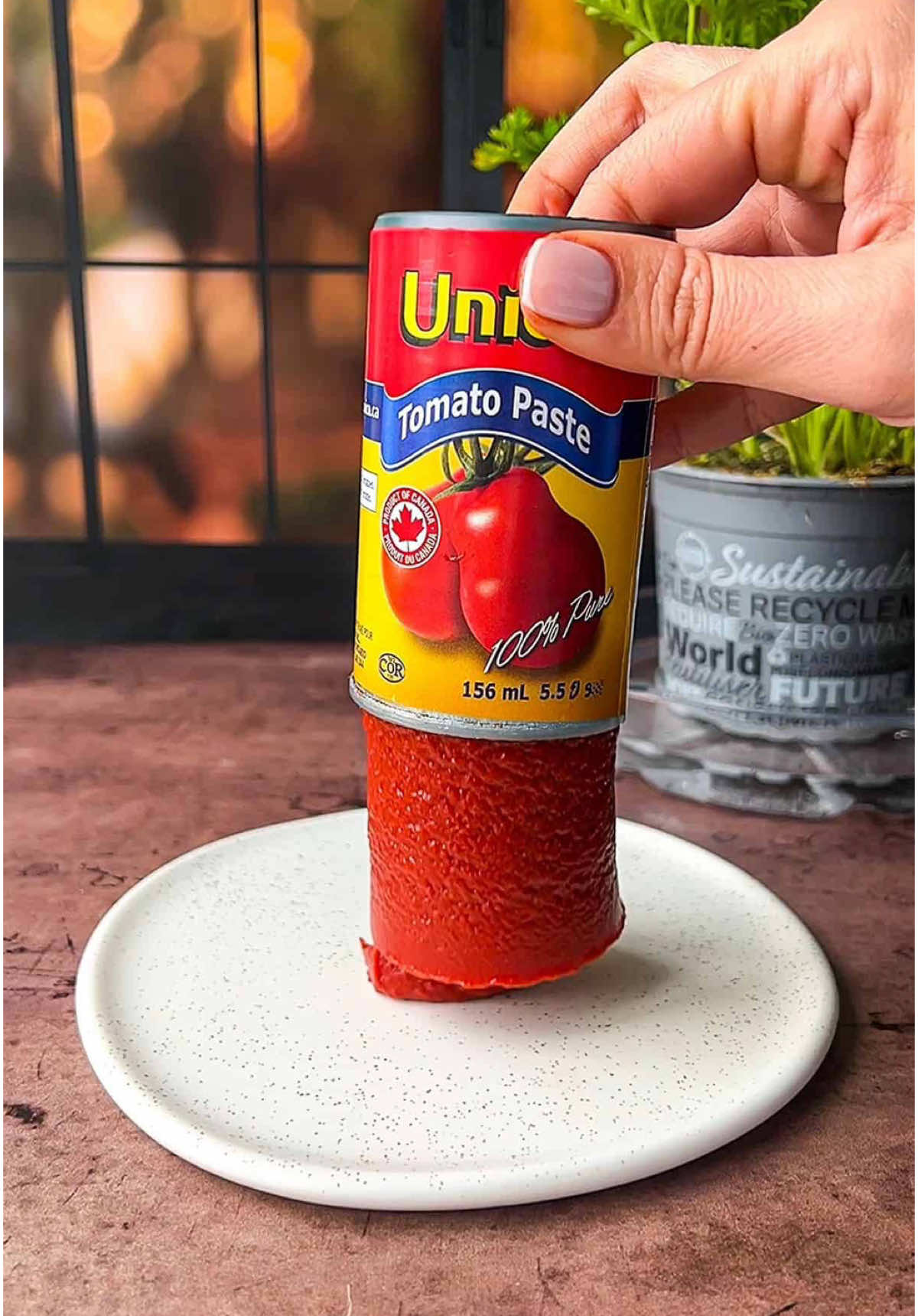 Groceries are crazy expensive right now 😫 so why waste a whole can of tomato paste for one spoon? Try this super easy hack to save money + your sanity! 🍅🫶  #TomatoPaste #tomatos #foodhack #KitchenHacks https://themodernnonna.com/tomato-paste-hack/