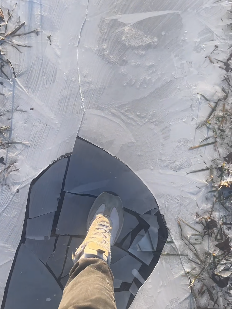 best part of ice 🧊 #ice #satisfying 
