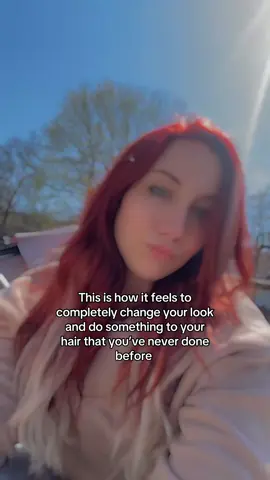 I love a good change even though now my blonde is kind of pink 😂 #haircolorchange #redhead #redhair #mysticalmagical #bensonboone #bigchanges #newme 