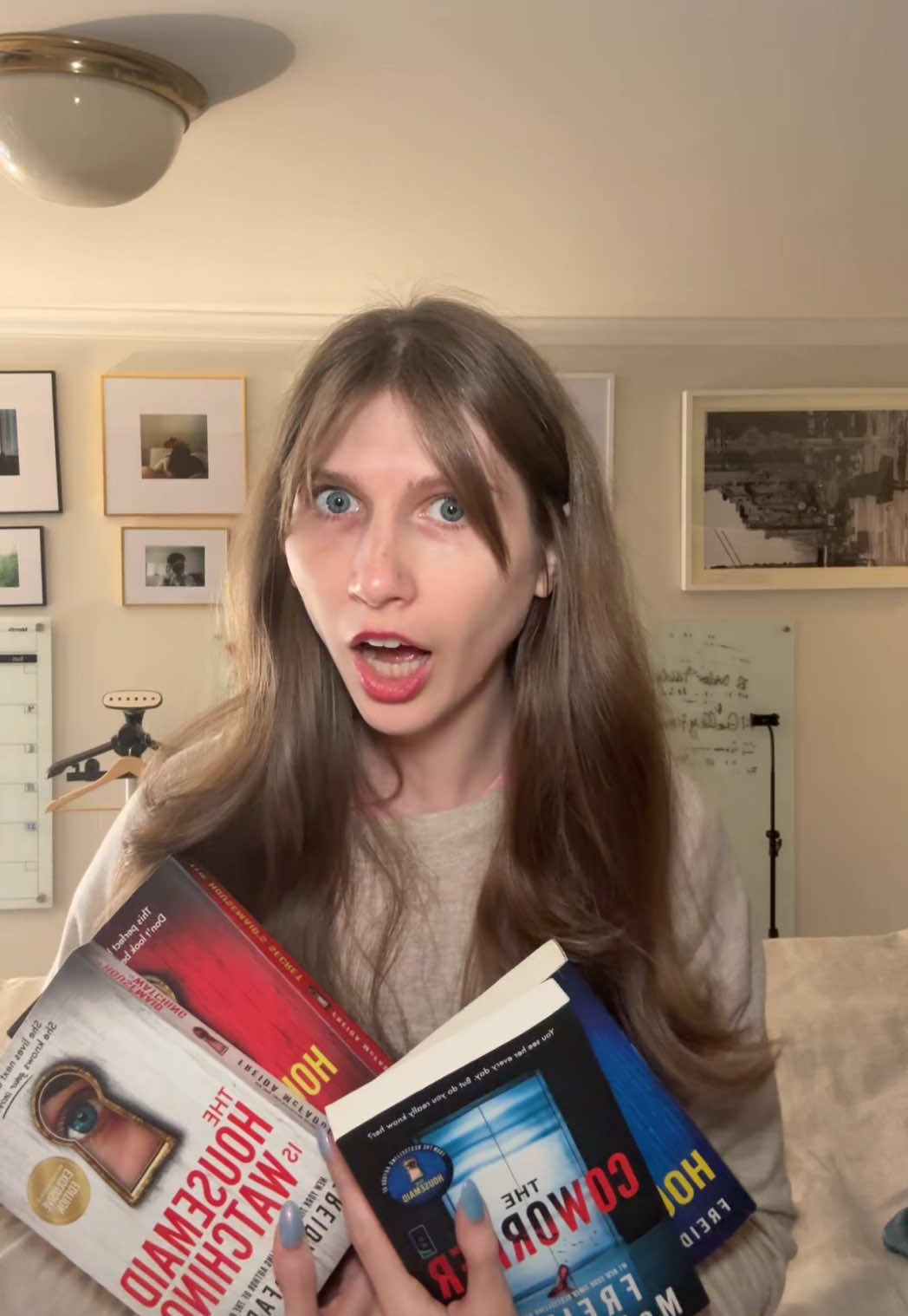 I can not be the only one who didn’t know this 🤯 #freidamcfadden #BookTok #thehousemaid #thrillerbooks #friedamcfadden #booklover