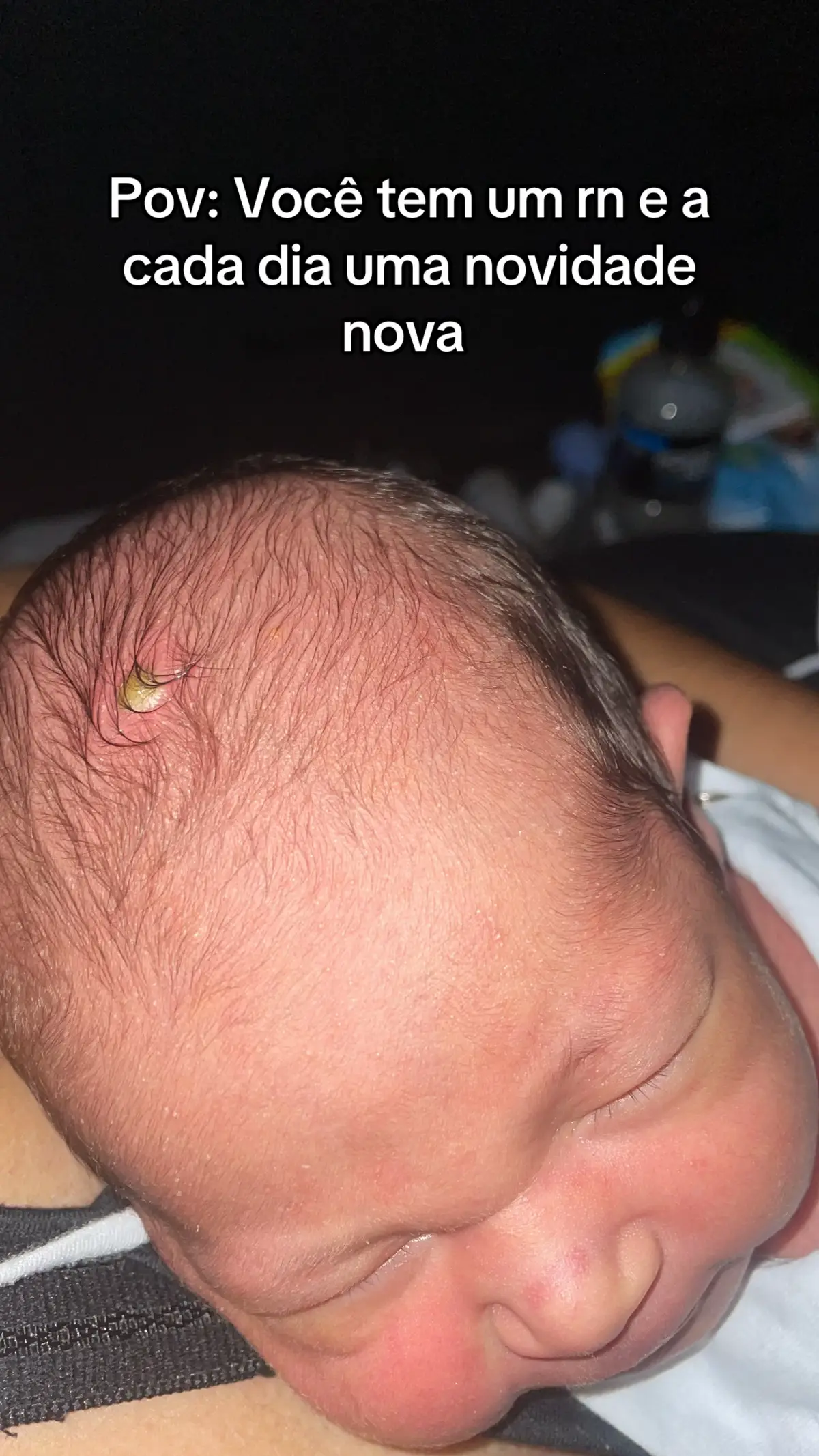 Relevem o “novidade nova”e orem pela mãe que já não tem mas posse das faculdades mentais 😂😂😂#creatorsearchinsights #maternidade #bebestiktoks 