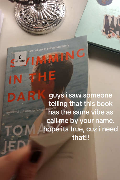 idk what to expect  #books #literature #fyp #reading #swimminginthedark #tomaszjedrowski #callmebyyourname #cmbyn #BookTok #read 