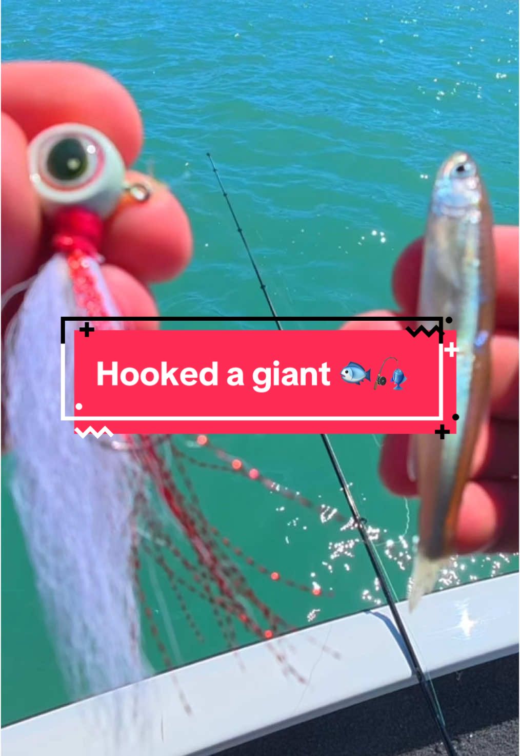 I Hooked a Monster 🐟🎣 #fishing #fishingvideos #capcut 